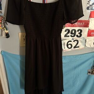 Lily Rose Black High Low Dress